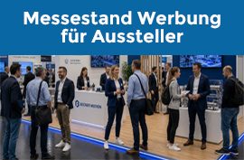 Messestand Werbung ➨ Link zu Webgeist.de